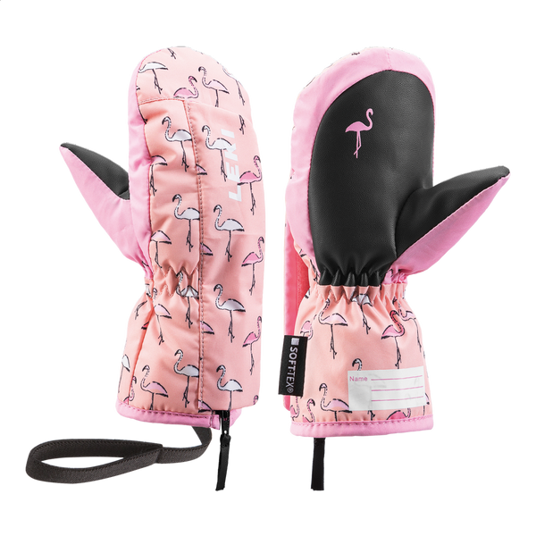 Перчатки горнолыжные LEKI Little Flamingo Zap Mitt rose-pink 2 640 890401 020 фото