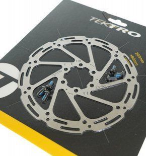 Ротор Tektro TR-53, 160 мм, під 6 болтів, сріблястий TR160-53 фото