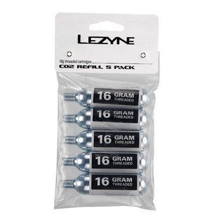 Набір змінних балонів Lezyne CO2, 20G, (5шт) 4712805 996650 фото