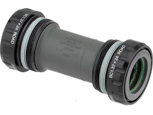 Компоненти каретки шосе Shimano SM-BBR60B, Hollowtech II, BSA ISMBBR60B фото