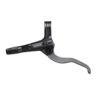 Гальмівна ручка Shimano BL-MT401, ліва, для дискових гідравлічних гальм, чорний/сріблястий EBLMT401LL фото