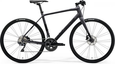 Велосипед MERIDA SPEEDER 300, L (56), SILK DARK SILVERE (BLACK) A62211A 00336 фото