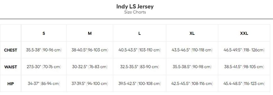 Джерси Race Face Indy LS Jersey-Black-S RFLAINDYMBLA02 фото