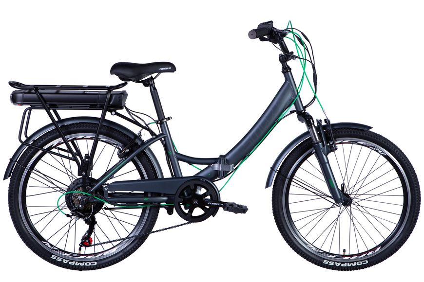 Електровелосипед складний Smart 24″ 36V 500W з акумулятором на багажнику Smart 24 bagah фото