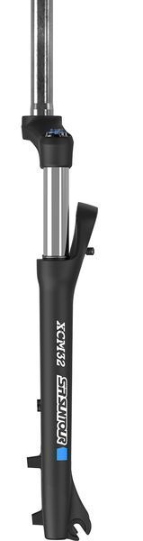 Вилка Suntour XCM 32 LO DS, 100мм, 27,5", пружинная, с блокировкой, под диск, черный 14803 фото