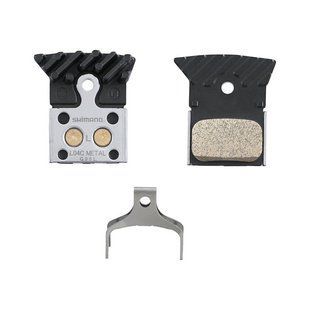Гальмівні колодки з радіатором Shimano L04C для XTR/XT/SLX/ALFINE, метал IBPL04CMFA фото