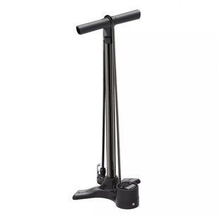 Підлоговий насос LEZYNE MACRO FLOOR DRIVE DV Чорний матовий 220psi Y18 4710582 553189 фото
