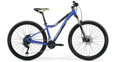 Велосипед Merida MATTS 60, XS, MATT DARK BLUE (YELLOW), 2024 A62411A 01026 фото