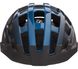 Шлем Lazer Compact DLX, черный/синий, с мигалкой+сетка от насекомых, (54-61 см) 3714161 фото 2