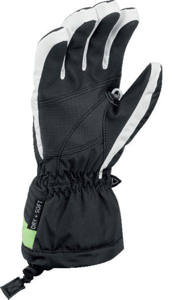 Рукавички гірськолижні LEKI Falera S Junior Girl black-lime-white 5 634 88111 050 фото