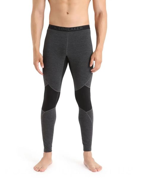 Термоштани Icebreaker 260 Zone Leggings MEN JET HTHR/BLACK L 104 364 A01 L фото