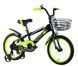 Велосипед Crossride BMX ST Brix 16", Зелений 04572 фото 3