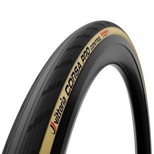 Покришка Vittoria Corsa Pro Contr 32-622 TLR, бежева боковина VT11A00442 фото