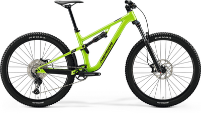 Велосипед MERIDA ONE-FORTY 400, MID, MET.MERIDA GREEN (BLACK), 2024 A62411A 01210 фото