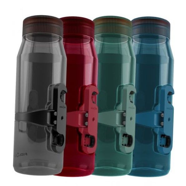 Фляга з конектором та базою FIDLOCK TWIST bottle 700мл, прозорий/синій 4251207 404436 фото