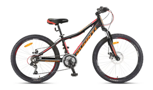 Велосипед Avanti Rapid disk XXS, Black with orange AVT-630-02 фото