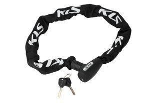Замок ланцюговий KLS Chainlock 10, чорний, 10x1000мм 8585019389213 фото