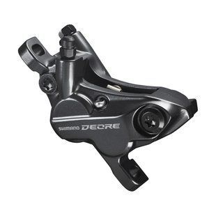 Тормозной калипер Shimano Deore BR-M6120, колодки D03S, крепление РМ160мм EBRM6120MPRX фото