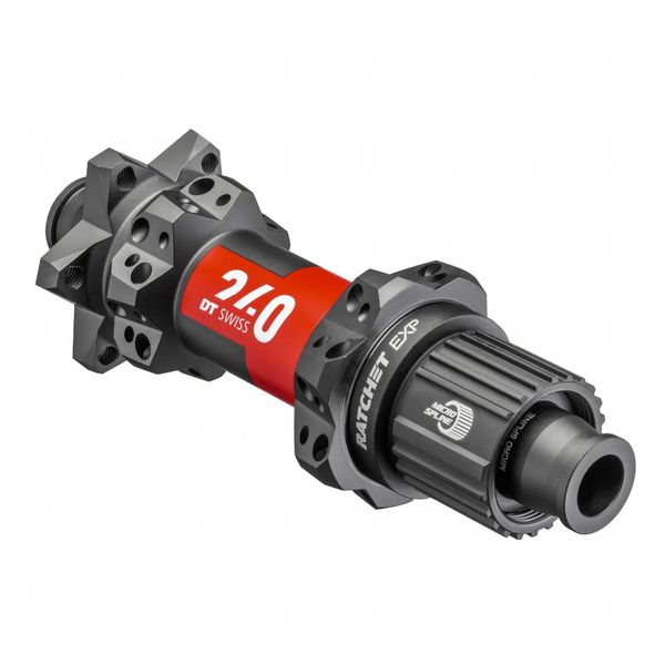 Втулка задня DT Swiss 24P MTB 12x157мм Boost Shimano Microspline EXP, 28 отв., під 6 болтів H24PODD2R28SA8457S фото