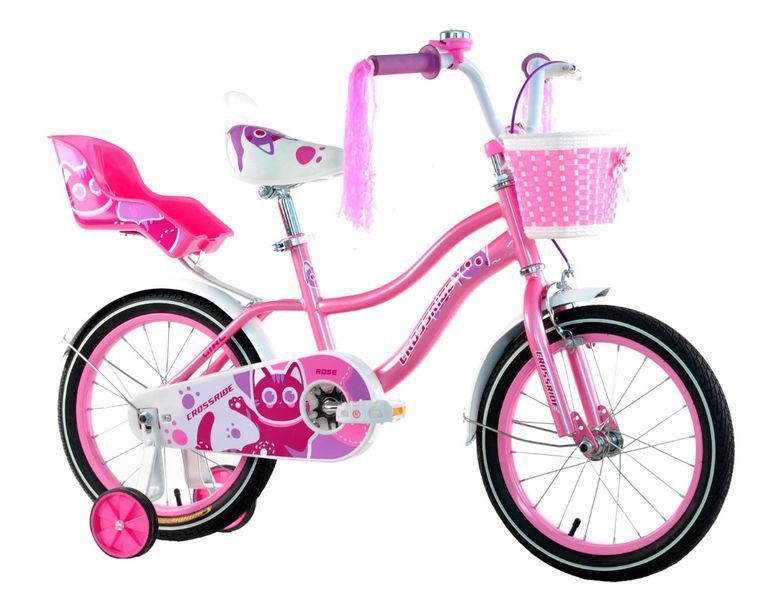 Велосипед Crossride Rose 16", Рожевий 0500 фото
