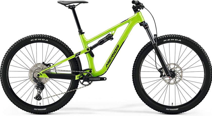 Велосипед MERIDA ONE-FORTY 400, LONGMET.MERIDA GREEN (BLACK) A62211A 04312 фото