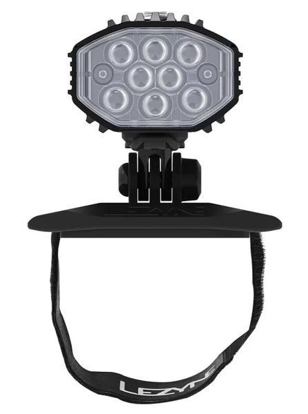 Переднє світло LEZYNE HELMET MICRO DRIVE PRO 1000+ FRONT, Чорний матовий, 1000 люменів 4710582 552526 фото