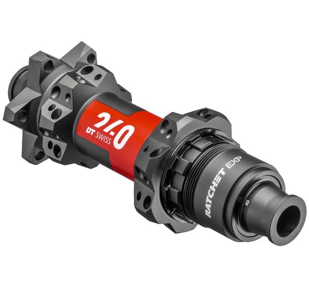 Втулка задня DT Swiss 24P MTB 12x157мм Boost SRAM XD EXP, 28 отв., ротор під 6 болтів H24PODDRR28SA8443S фото