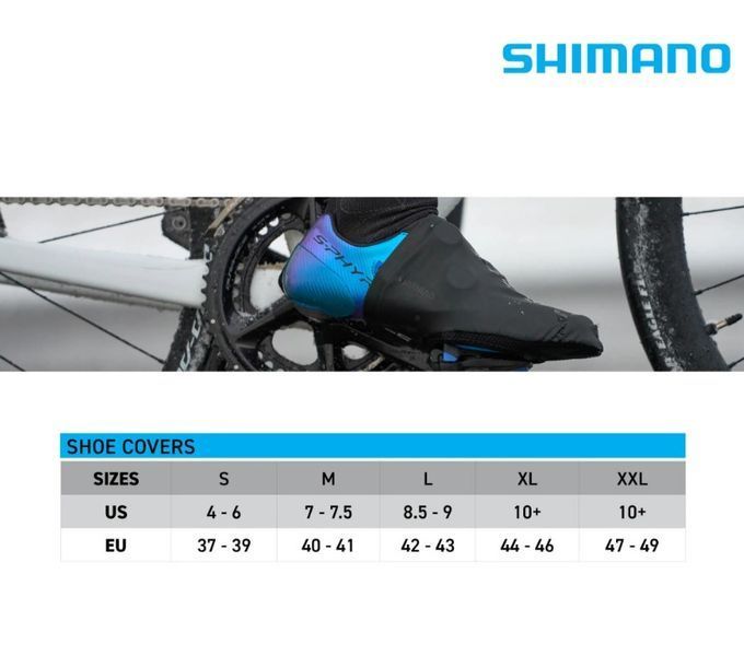 Бахилы Shimano Dual Fit Thermal, M (40-41) ECWFABWXS22UL0105 фото