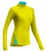 Термофутболка с длинным рукавом Icebreaker Pace LS Half Zip WMN chartreuse/glacier L 100 406 701 L фото 1