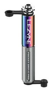 Ручной насос LEZYNE POCKET DRIVE PRO, 160psi, Бензиновый/Серебристый 4710582 542053 фото