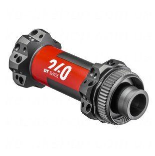 Втулка передня DT Swiss 24P MTB 15x110мм Boost, 28 отв., CenterLock H24PBCIXR28SA3287S фото