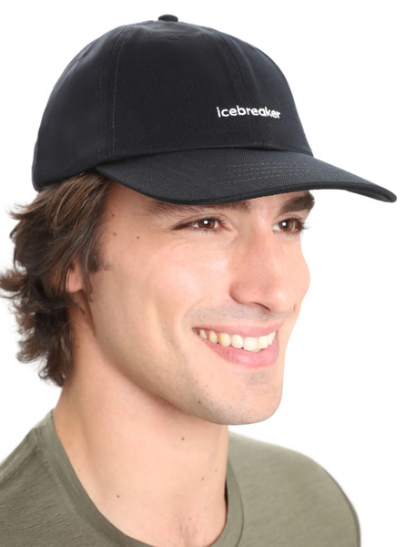 Кепка Icebreaker 6 Panel Hat UNI Black OS IB0 A59 HA001 OS фото