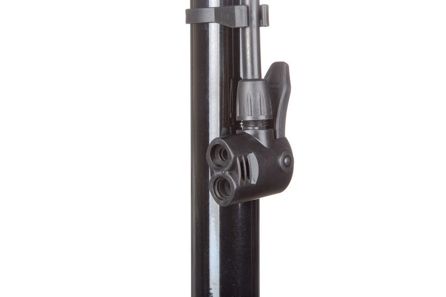 Насос напольный ONRIDE Flow 10 стальной, с манометром, макс. давление 120 PSI головка под FV/AV 2526116105247 фото
