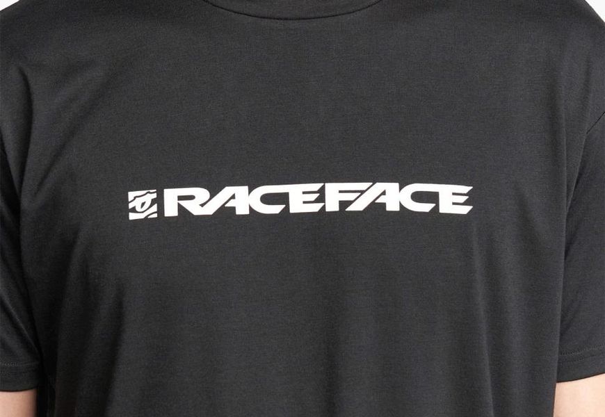 Велофутболка Race Face Classic Logo SS Tee-Black-L RFCB182004 фото