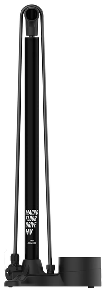 Напольный насос LEZYNE MACRO FLOOR DRIVE HV DV Манометр 3,5" Черный матовый 100psi Y18 4710582 553318 фото