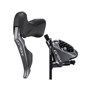 Гальмо переднє Shimano GRX RX815 Di2, гідравліка, каліпер BR-RX810, гідролінія 1000 мм 2 шв J-Kit IRX815DLF6SC100 фото