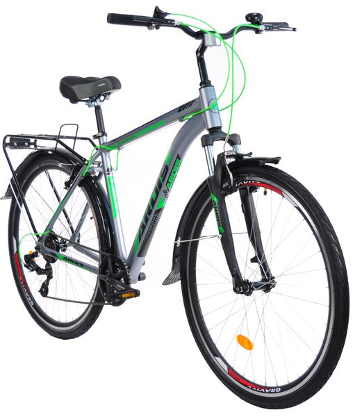 Велосипед ARDIS CTB 28 AL "COLT", 17", Зелено-серый 02581 фото