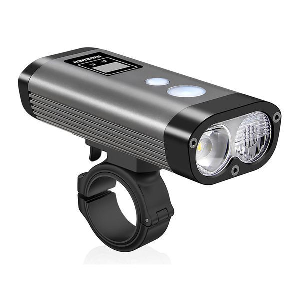 Велосипедна фара Ravemen PR2000 (2000 lm, 6000 mAh), бездротова кнопка 6970232530832 фото