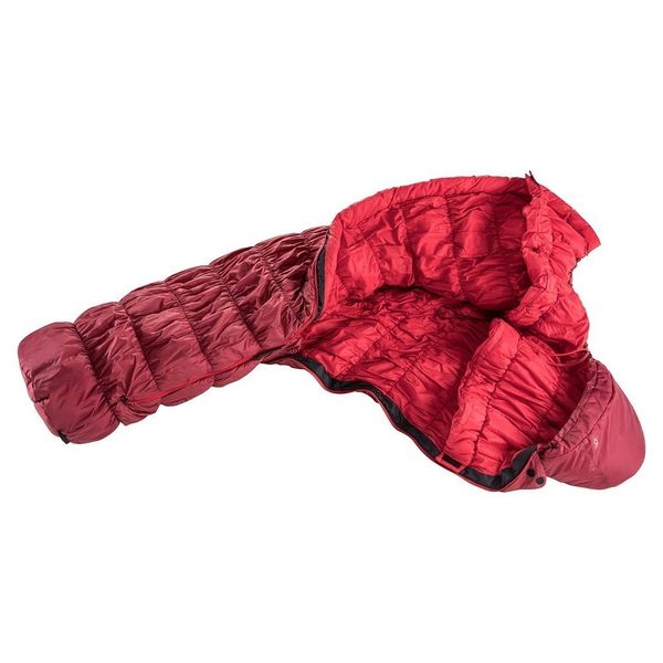 Спальный мешок Deuter Exosphere -6° L цвет 5560 cranberry-fire правый 3700521 5560 0 фото