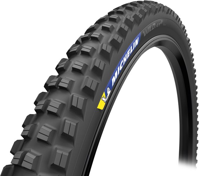 Покрышка Michelin WILD AM2 27.5x2.40" (61-584) 3x60TPI TLR Folding, черный 3464247 фото