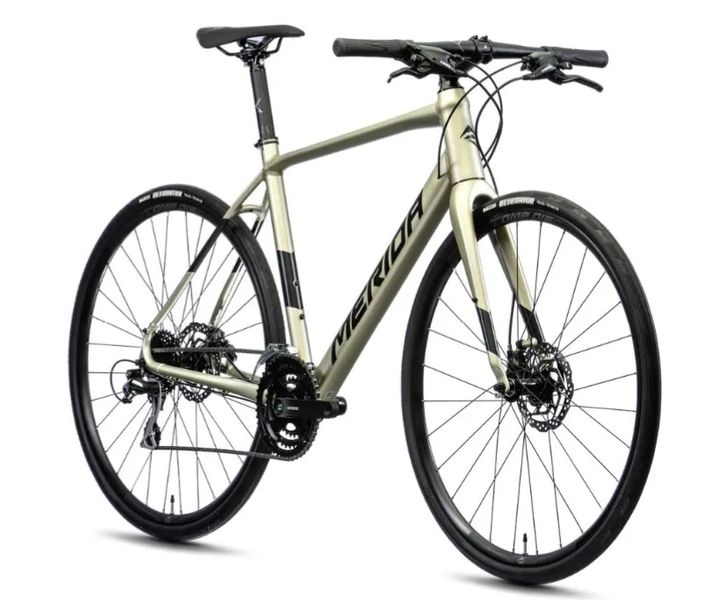 Велосипед MERIDA 2022 SPEEDER 100, M-L (54), SILK CHAMPAGNE (BLACK) A62211A 01656 фото