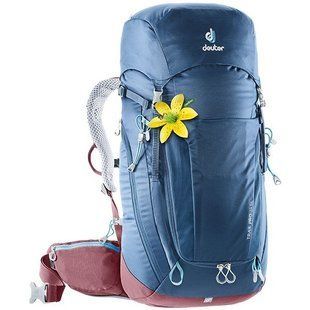 Рюкзак Deuter Trail Pro 34 SL колір 3523 midnight-maron 3441219 3523 фото