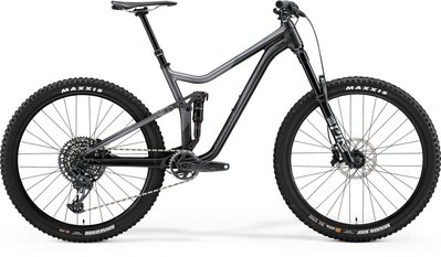 Велосипед MERIDA ONE-FORTY 800, M (17), SILK ANTHRACITE/BLACK 6110878390 фото