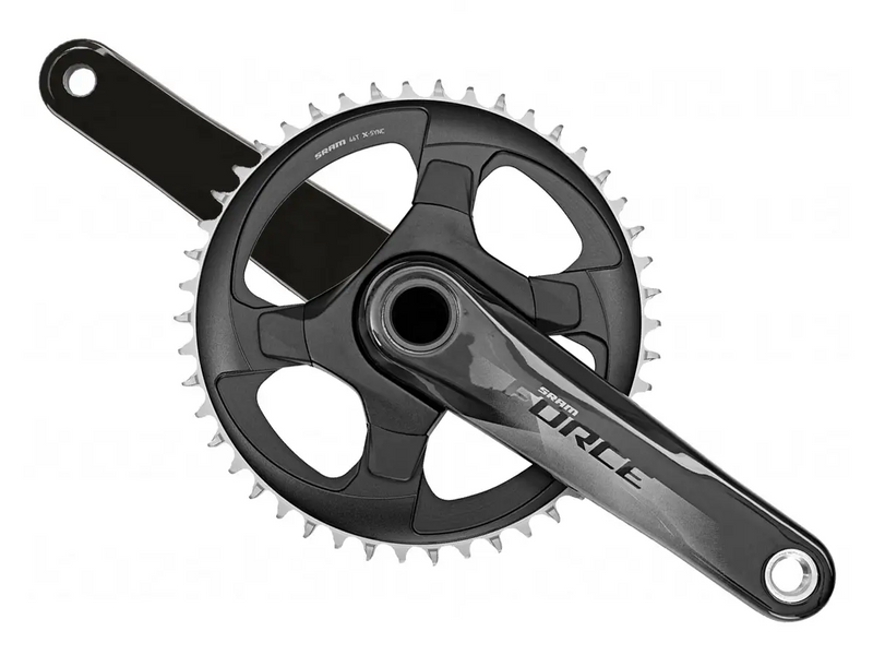 Шатуни Sram Force 1x D1 24 мм, 46T (BB not included), 175 мм 00.6118.567.039 фото