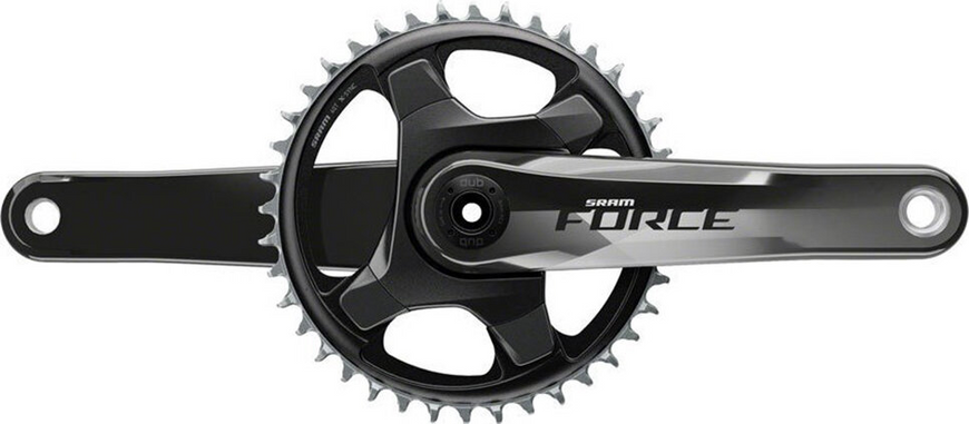 Шатуни Sram Force 1x D1 24 мм, 46T (BB not included), 175 мм 00.6118.567.039 фото