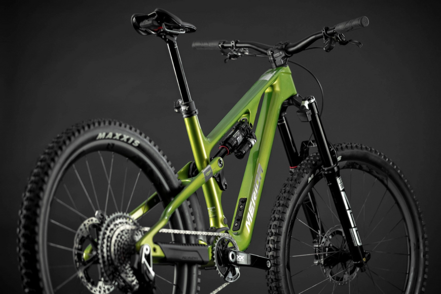 Велосипед MERIDA ONE-SIXTY 10K, LONGFALL GREEN (TI-FLASH/BLACK) A62211A 04192 фото