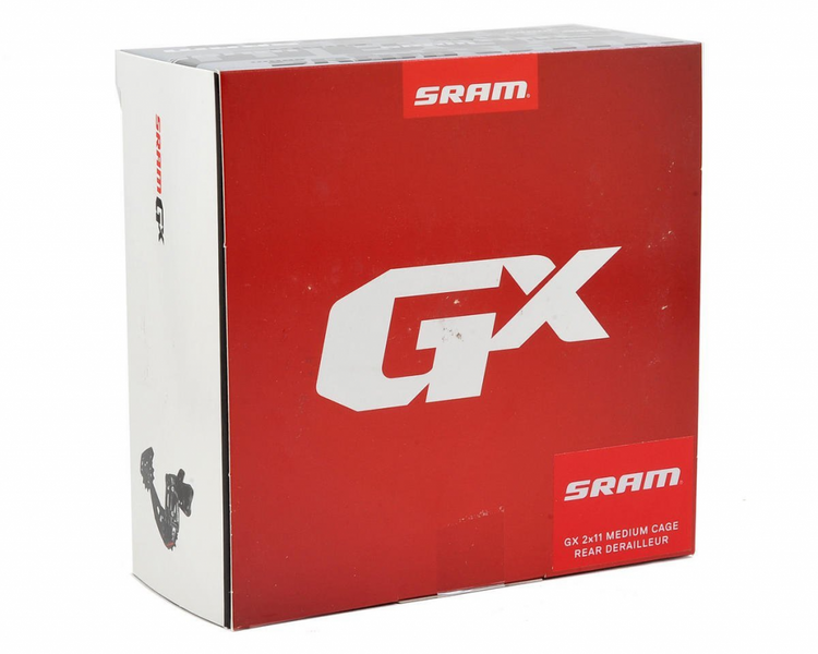 Задній перемикач Sram GX Red Type 3, 2×11 швидкостей, середня лапка 00.7518.082.003 фото