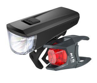 Комплект света переднее и задняя мигалка KLS Noble 8585019391223 фото
