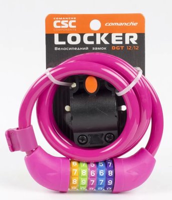 Замок кодовый CSC Locker DGT 12/12, розовый (2800091) 2800091 фото