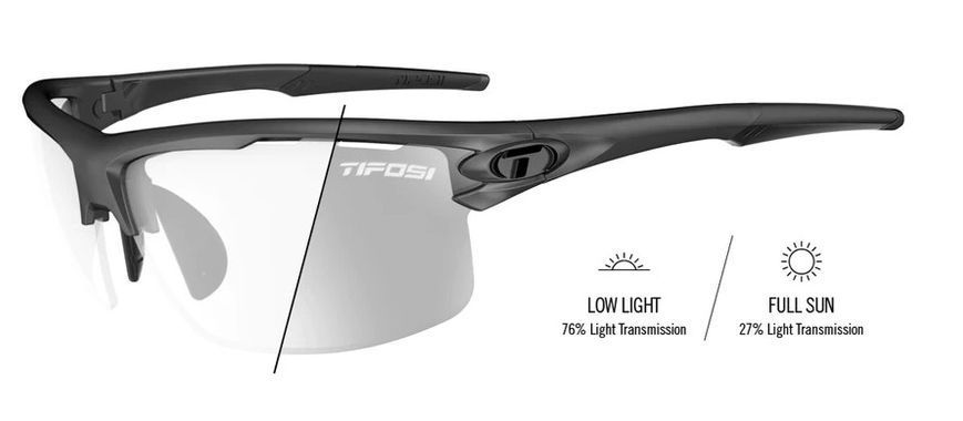 Очки Tifosi Rivet Gunmetal, линзы Light Night Fototec (76-27%) 1810300331 фото